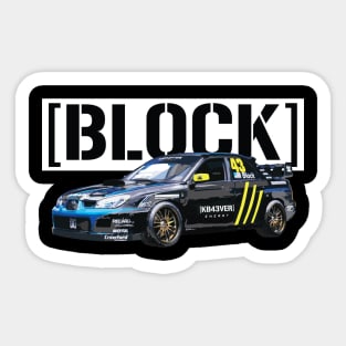 jdm GDB wrc Hot hatch gym3 rally x games kb 43ever Sticker